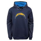 Boys 8-20 San Diego Chargers Performance Hoodie, Boy's, Size: S(8), Blue (navy)