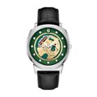 Bulova Men's Accutron Ii Leather Skeleton Watch - 96a155, Black