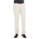 Big & Tall Grand Slam Ultimate Performance Flat-front Pants, Men's, Size: 50x32, Beige Oth