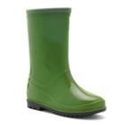 Itasca Puddle Hopper Kids' Waterproof Rain Boots, Girl's, Size: 13, Green