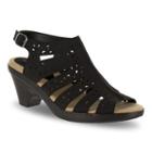 Easy Street Kamber Women's High-heel Sandals, Size: Medium (5), Black