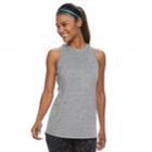 Women's Tek Gear&reg; Performance Keyhole Back Tank, Size: Medium, Grey
