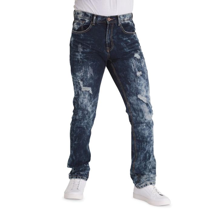 Men's True Luck Tommy Slim-fit Jeans, Size: 32x32, Dark Blue