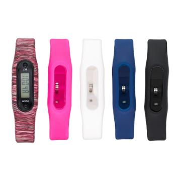 B-fit Women's Slim Activity Tracker & Interchangeable Band Set - Bfs2554bk709-078, Size: Medium, Multicolor