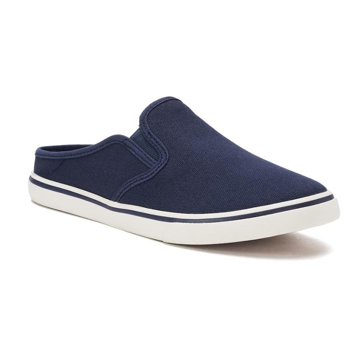 Chaps Jazmyn Women's Mules, Size: 8 B, Blue (navy)