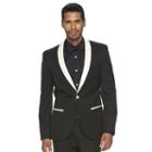 Men's Wd. Ny Slim-fit Shawl-collar Tuxedo Jacket, Size: Small, Black