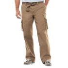 Men's Sonoma Goods For Life&trade; Relaxed-fit Twill Cargo Pants, Size: 32x30, Brown