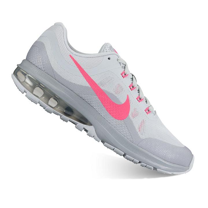 Nike Air Max Dynasty 2 Grade School Girls' Running Shoes, Girl's, Size: 7, Black