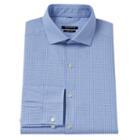 Men's Van Heusen Slim-fit Patterned Dress Shirt, Size: 17.5-34/35, Blue Other