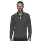 Men's Croft & Barrow&reg; True Comfort Classic-fit Full-zip Sweater, Size: Xl, Dark Grey