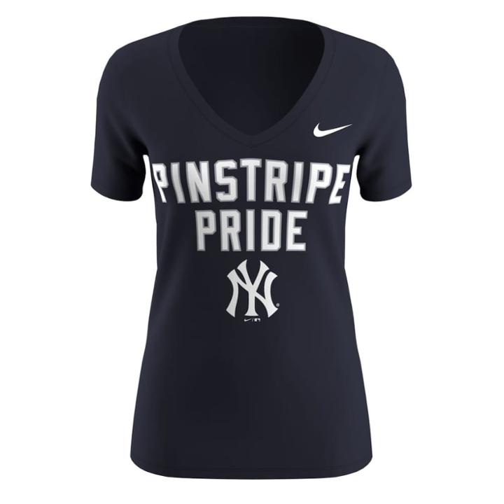 Women's Nike New York Yankees Local Hunt Tee, Size: Xl, Blue (navy)