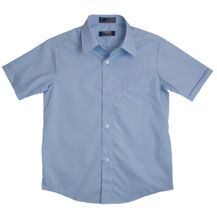 Boys 8-20 & Husky French Toast School Uniform Classic Dress Shirt, Size: 10 Husky, Blue