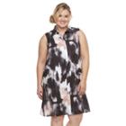 Plus Size Chaya Floral Shirtdress, Women's, Size: 16 W, Ovrfl Oth