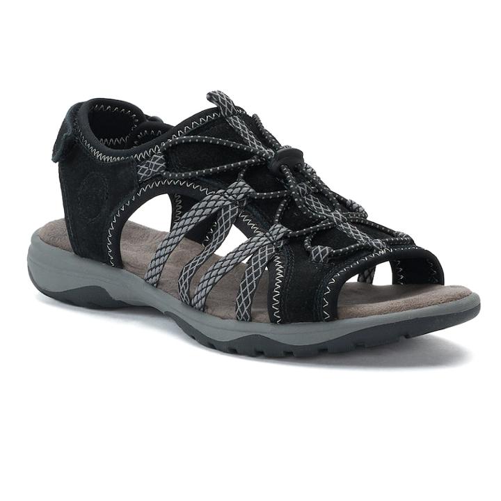 Croft & Barrow&reg; Nobility Women's Sandals, Size: Medium (8), Black