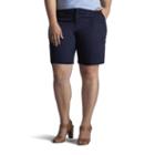 Plus Size Lee Delaney Relaxed Fit Bermuda Shorts, Women's, Size: 16 - Regular, Dark Blue