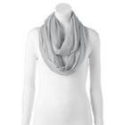 Calling The People Jersey Infinity Scarf, Women's, Grey