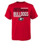 Boys 4-18 Georgia Bulldogs Density Tee, Size: 16-18, Red