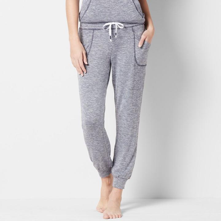 Women's Sonoma Goods For Life&trade; Brushed Knit Jogger Pants, Size: Medium, Med Blue