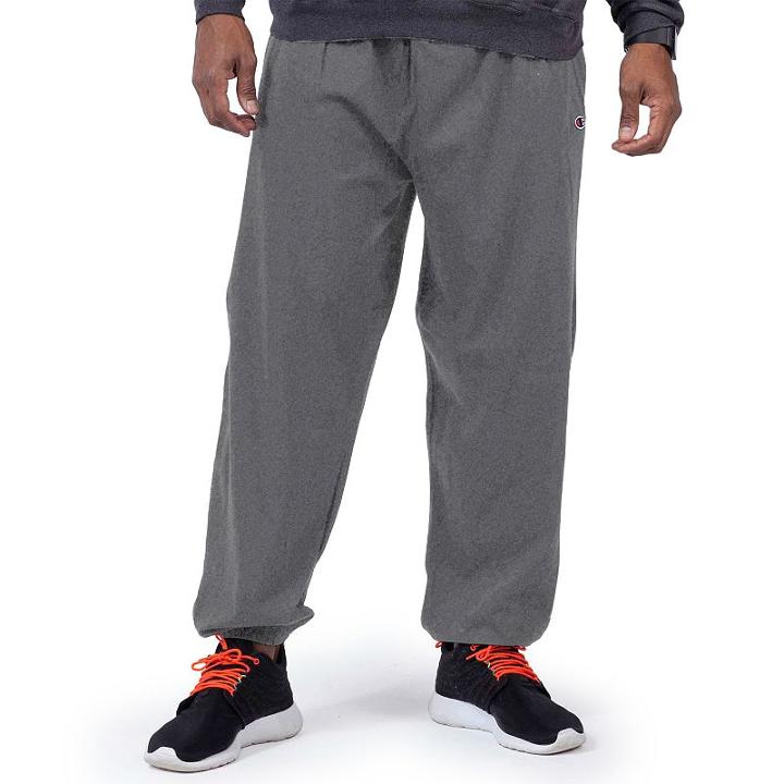 Big & Tall Champion Fleece Pants, Men's, Size: 1x Big, Grey Other