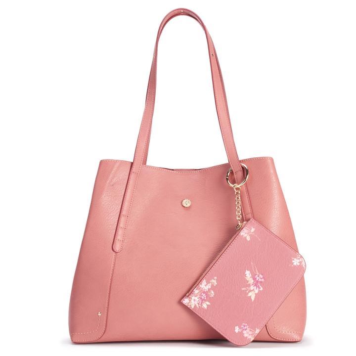 Lc Lauren Conrad City Tote, Women's, Light Pink