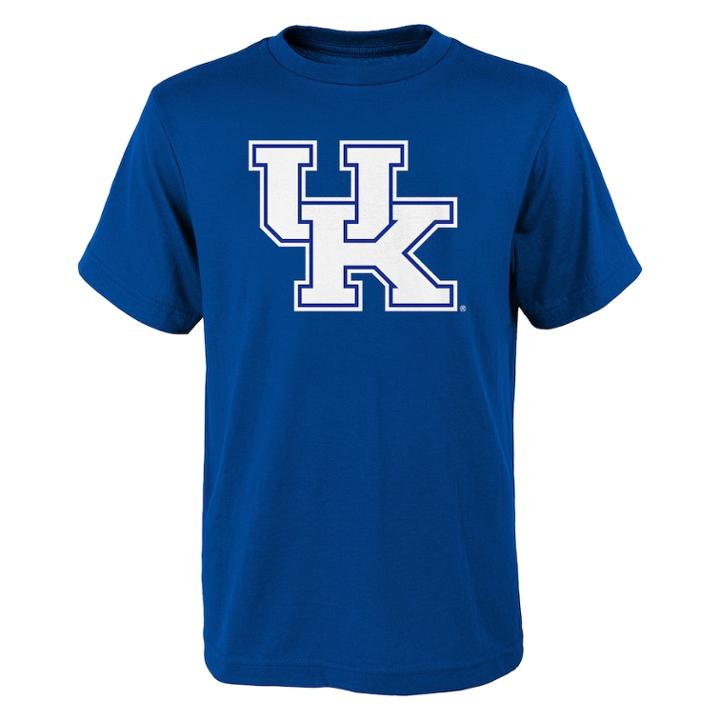 Boys 4-18 Kentucky Wildcats Primary Logo Tee, Size: 14-16, Blue