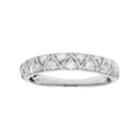 14k Gold 1/4 Carat T.w. Igl Certified Diamond Wedding Ring, Women's, Size: 5.50, White