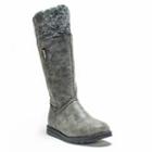Muk Luks Alicia Women's Knee-high Boots, Girl's, Size: 9, Grey