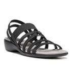 Lifestride True Women's Strappy Sandals, Size: Medium (10), Black