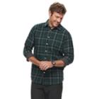 Big & Tall Sonoma Goods For Life&trade; Modern-fit Supersoft Double-weave Button-down Shirt, Men's, Size: L Tall, White