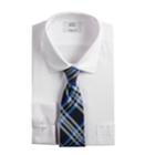 Men's Croft & Barrow&reg; Regular-fit Stretch-collar Dress Shirt And Patterned Tie Boxed Set, Size: 2x-34/35, White