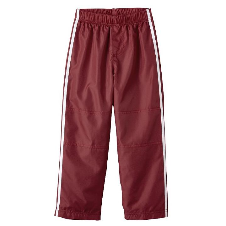 Boys 4-7 French Toast Track Pants, Boy's, Size: 6, Dark Red