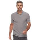 Men's Croft & Barrow&reg; Tailored-fit Polo, Size: Xxl, Med Grey