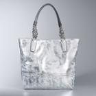 Simply Vera Vera Wang Catherine Tote, Women's, Dark Grey