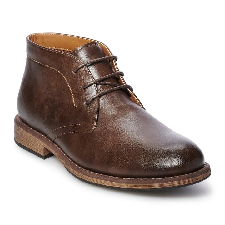 Sonoma Goods For Life&trade; Bayport Men's Chukka Boots, Size: Medium (10.5), Brown