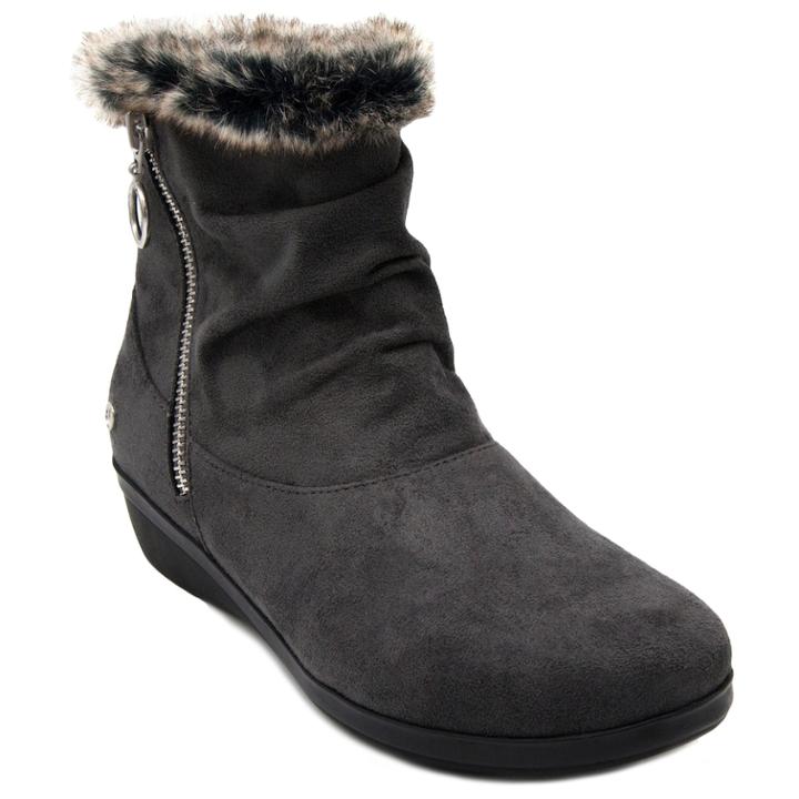 Gloria Vanderbilt Trudy Women's Winter Boots, Size: Medium (6), Dark Grey