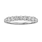 18k White Gold 1/2-ct. T.w. Igl Certified Colorless Diamond Wedding Ring, Women's, Size: 8