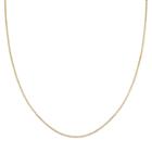 Primrose 14k Gold Over Silver Box Chain Necklace - 24 In, Women's, Size: 24