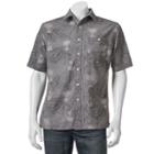 Men's Croft & Barrow&reg; Classic-fit Tropical Button-down Shirt, Size: Large, Grey