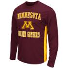 Men's Campus Heritage Minnesota Golden Gophers Ghost Long-sleeve Tee, Size: Xl, Dark Red