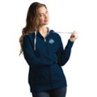 Women's Antigua Villanova Wildcats 2018 Champions Victory Full-zip Hoodie, Size: Large, Blue (navy)