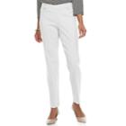 Petite Napa Valley Millennium Seam Front Pants, Women's, Size: 8 Petite, Natural
