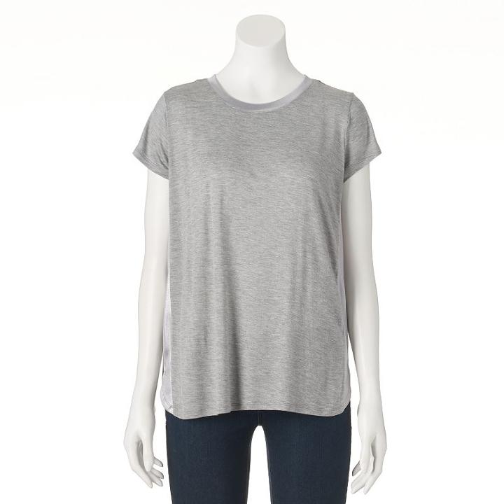 Women's Juicy Couture Graphic Tee, Size: Xs, Med Grey