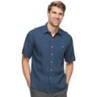 Men's Batik Bay Casual Button-down Shirt, Size: Xxl, Dark Blue
