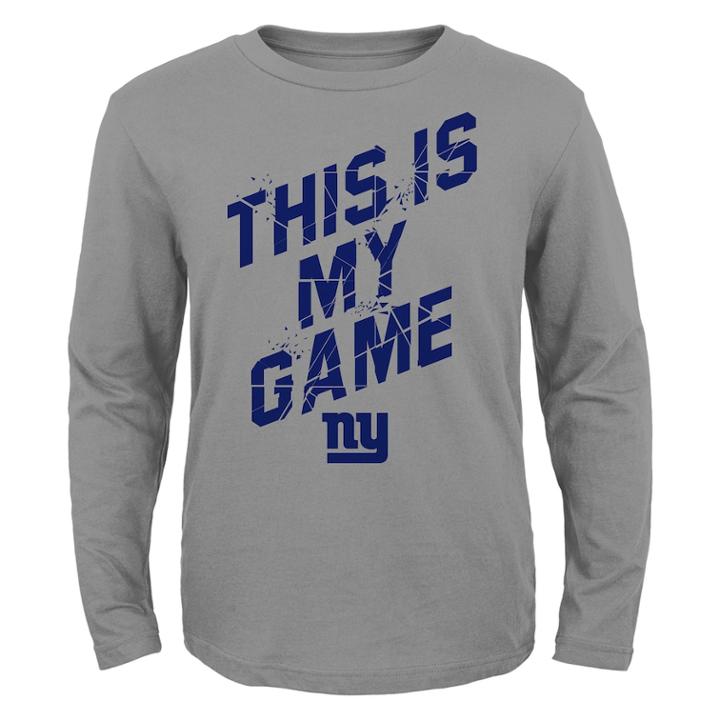 Boys 4-7 New York Giants My Game Tee, Size: M 5-6, Gray