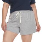 Plus Size Sonoma Goods For Life&trade; Shorts, Women's, Size: 3xl, Med Grey
