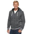 Men's Sonoma Goods For Life&trade; Supersoft Modern-fit Sherpa Fleece-lined Jacket, Size: Xl, Black