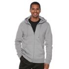 Men's Tek Gear&reg; Ultra Soft Fleece Hoodie, Size: Xl, Light Grey