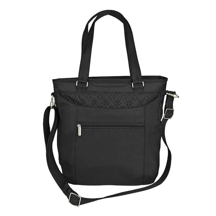 Travelon Signature Anti-theft Rfid-blocking Ipad Weekender Bag, Adult Unisex, Black