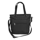 Travelon Signature Anti-theft Rfid-blocking Ipad Weekender Bag, Adult Unisex, Black