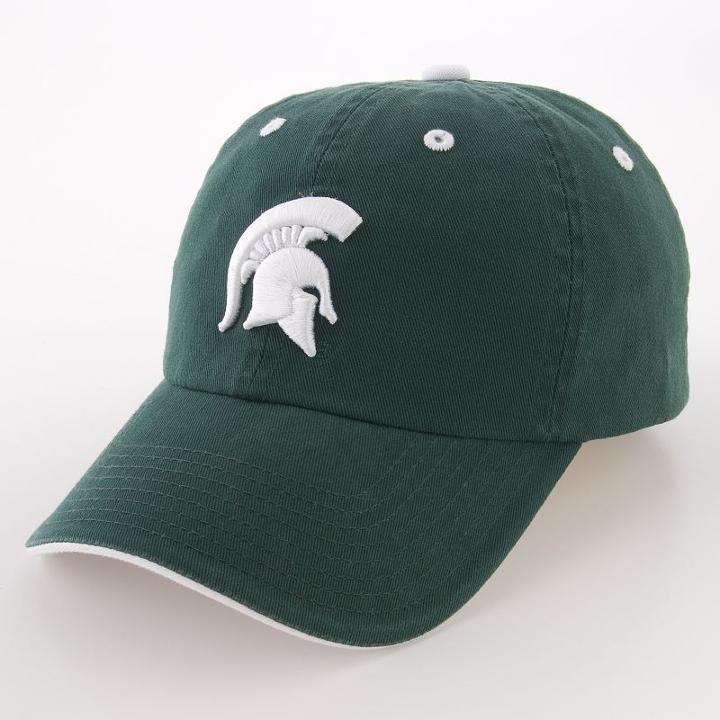 Michigan State University Spartans Baseball Cap, Men's, Green